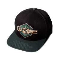 Forest Green Snapback - Black/Green