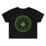 Green Earth Crop - Black