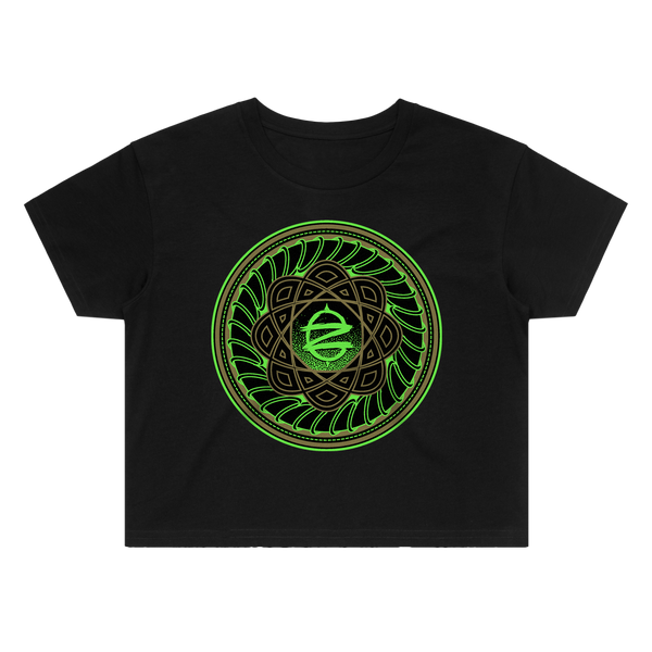 Green Earth Crop - Black