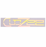 CloZee Standard Logo Holographic Car Decal